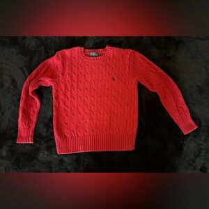 Polo Ralph Lauren cable knit sweater boys size small